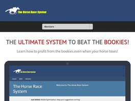 Go to: The Horse Race System