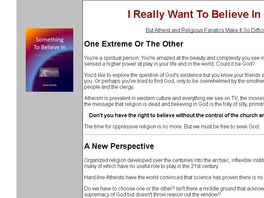 Go to: Something To Believe In