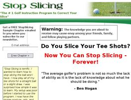 Go to: Stop Slicing