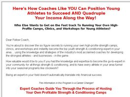 Go to: Six Figure Strength & Conditioning Camps
