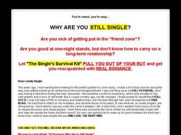 Go to: The Single's Survival Kit - 75% Commission