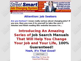Go to: The Streetsmart Job Changing System.