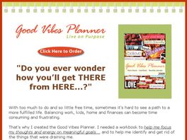 Go to: Good Vibes Planner 2009.