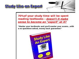 Go to: Learn How To Study Like An Expert.