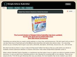 Go to: Simple Article Submitter