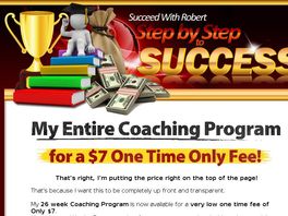 Go to: Succeed With Robert - Step By Step To Success