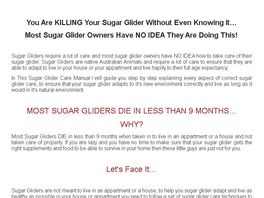 Go to: Ultimate Sugar Glider Care Guide