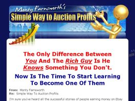 Go to: Simple Way To Ebay (r) Auction Profits