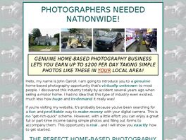 Go to: Make Money With Your Digital Camera - Home-based Photography Business!