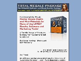 Go to: Total Resale Package.