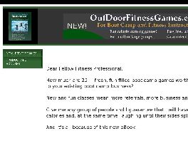 Go to: Fitness Games!