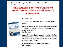 Go to: New Hypothyroidism Breakthrough