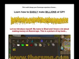 Go to: Shad's Runescape Billioinaires Guide