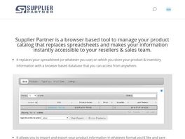 Go to: Supplier Partner Product Data Management Software