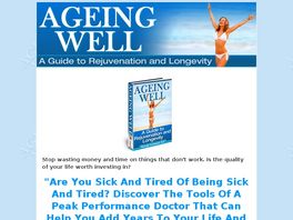 Go to: Ageing Well - A Guide To Rejuvenation And Longevity.