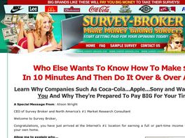 Go to: Survey-Broker.com - Sharpest Survey Site On Cb!!!