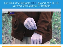 Go to: Free Firekable Paracord Bracelet Offer - Survival Life