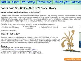 Go to: Books From Oz - Children's Illustrated Interactive Online Stories