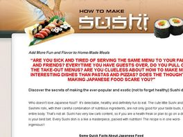 Go to: Learn How To Make Sushi
