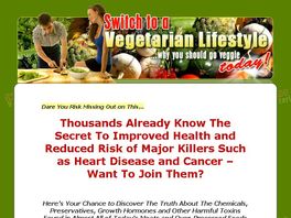 Go to: Switch To A Vegetarian Lifestyle