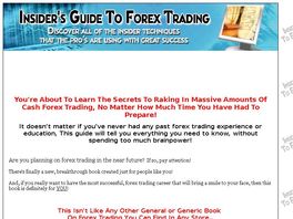 Go to: Insider's Guide to Forex Trading