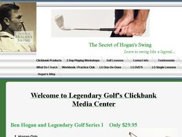 Go to: Ben Hogan And Legendary Golf