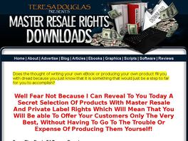 Go to: Master Resale Rights Downloads