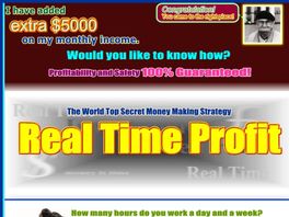Go to: Real Time Profit.