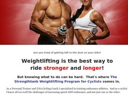 Go to: The Strengthtank Weightlifting Program For Cyclists