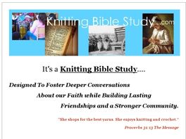 Go to: Knitting Bible Study - A Bible Study For Knit Groups!