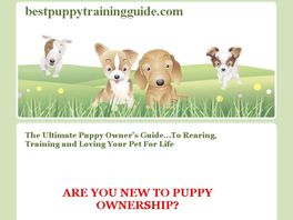 Go to: Ultimate Puppy Owner's Guide To Rearing, Training and Loving Your Pet
