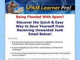 Go to: SPAMLearnerPro