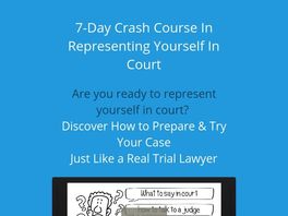 Go to: 7 Day Crash Course In Representing Yourself In Court