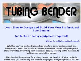 Go to: Tubing Bender Project - Unique Niche