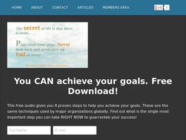 Go to: Achieve Your Goals Now!