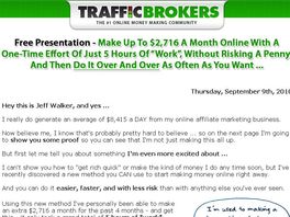 Go to: Traffic Brokers