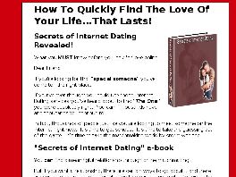Go to: Secrets Of Internet Dating.
