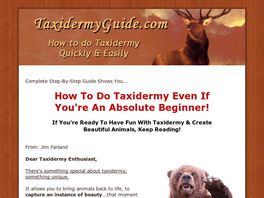Go to: Taxidermy Made Easy