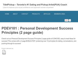 Go to: Pickup Artist(pua) And Confidence Coaching