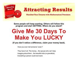 Go to: Attracting Results