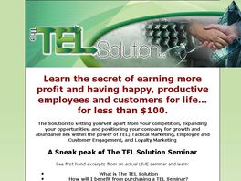 Go to: The Tel Solution.