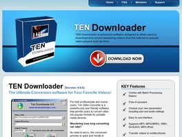Go to: Ten Downloader - Download Streaming Videos To Your Pc.