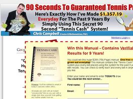 Go to: How Simple Tennis Bets Make $1,357.19 Daily In 90 Seconds - Proofed!