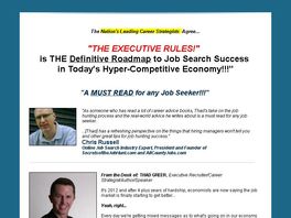 Go to: The Executive Rules! A Complete Guide To Landing An Executive Job