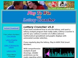 Go to: Lottery Cruncher V5.0.