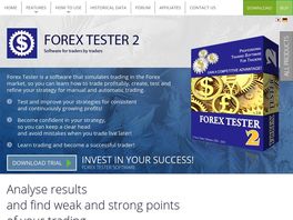 Go to: Forex Tester 3 - Professional Backtesting Software!