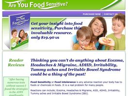 Go to: Are You Food Sensitive Or Have Food Intolerances?