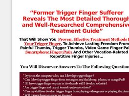 Go to: Trigger Finger Cure Revealed.