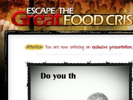 Go to: The Great Food Crisis - Hot!