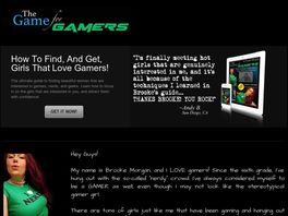 Go to: The Game For Gamers! Great Dating Guide Targeted To Gamers!